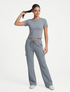 Marie France Blue Grey Women Close Pant SKU: LWCLOSEPANT_Blue Grey Image 01