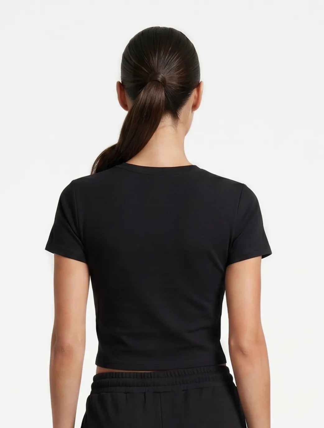 Marie France Black Women Close Top SKU: LWCLOSETOP_BLACK Image 02