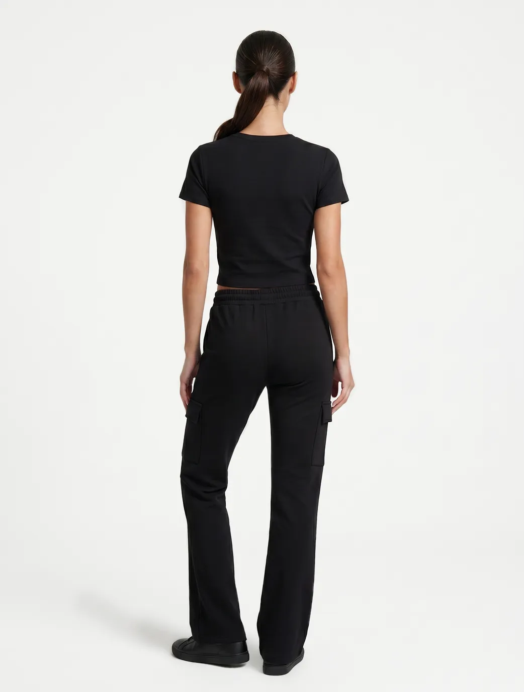 Marie France Black Women Close Top SKU: LWCLOSETOP_BLACK Image 04