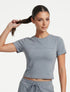 Marie France Blue Grey Women Close Top SKU: LWCLOSETOP_Blue Grey Image 01