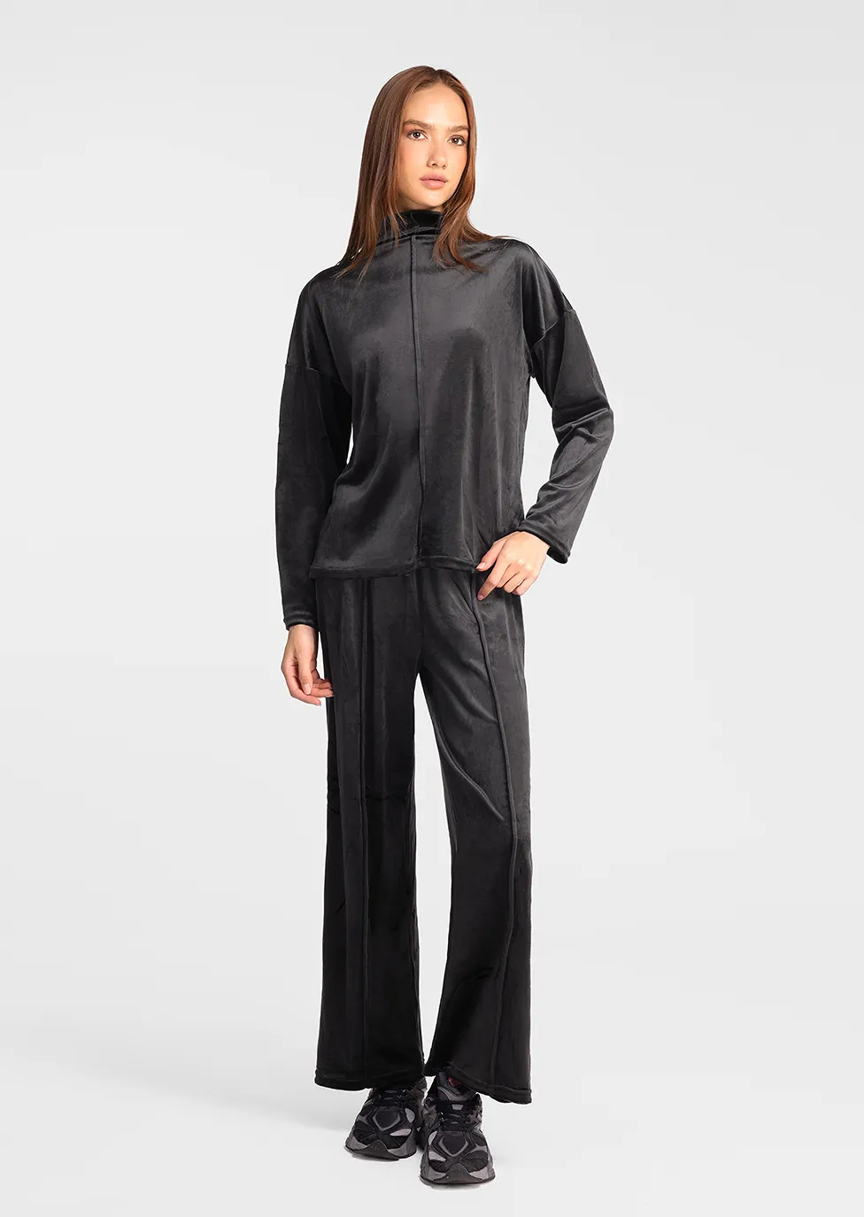 Marie France_Dark Grey_Couture Top_LWCOUTURETOP_Dark Grey_02