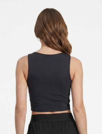 Marie France Black Women Dare I-Shirt  SKU: LWDAREISHIRT_Black Image 02