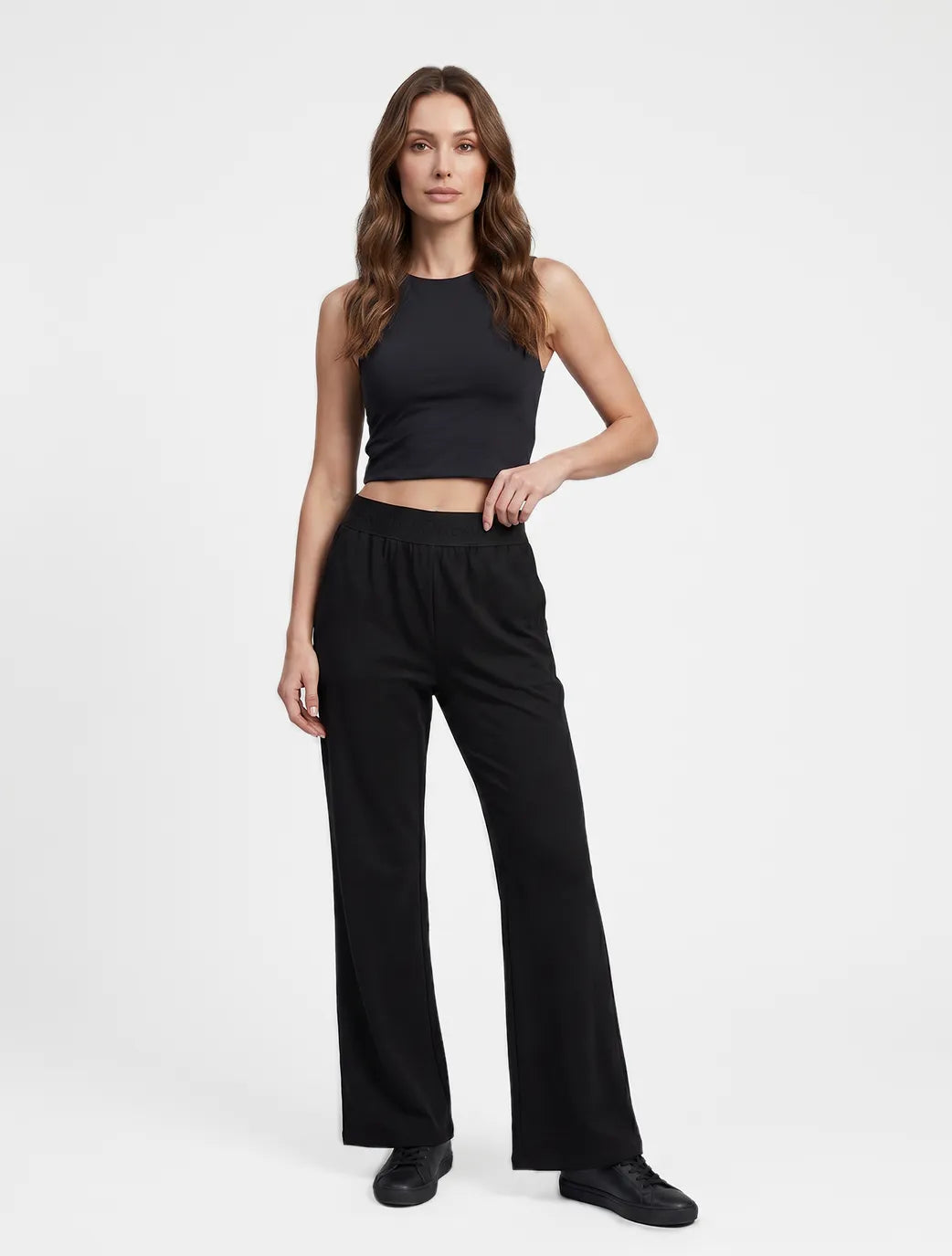 Marie France Black Women Dare Pant SKU: LWDAREPANT_BLACK Image 01