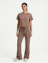 Marie France Greige Women Doubly Pant SKU: LWDOUBLYPANT_GREIGE Image 01