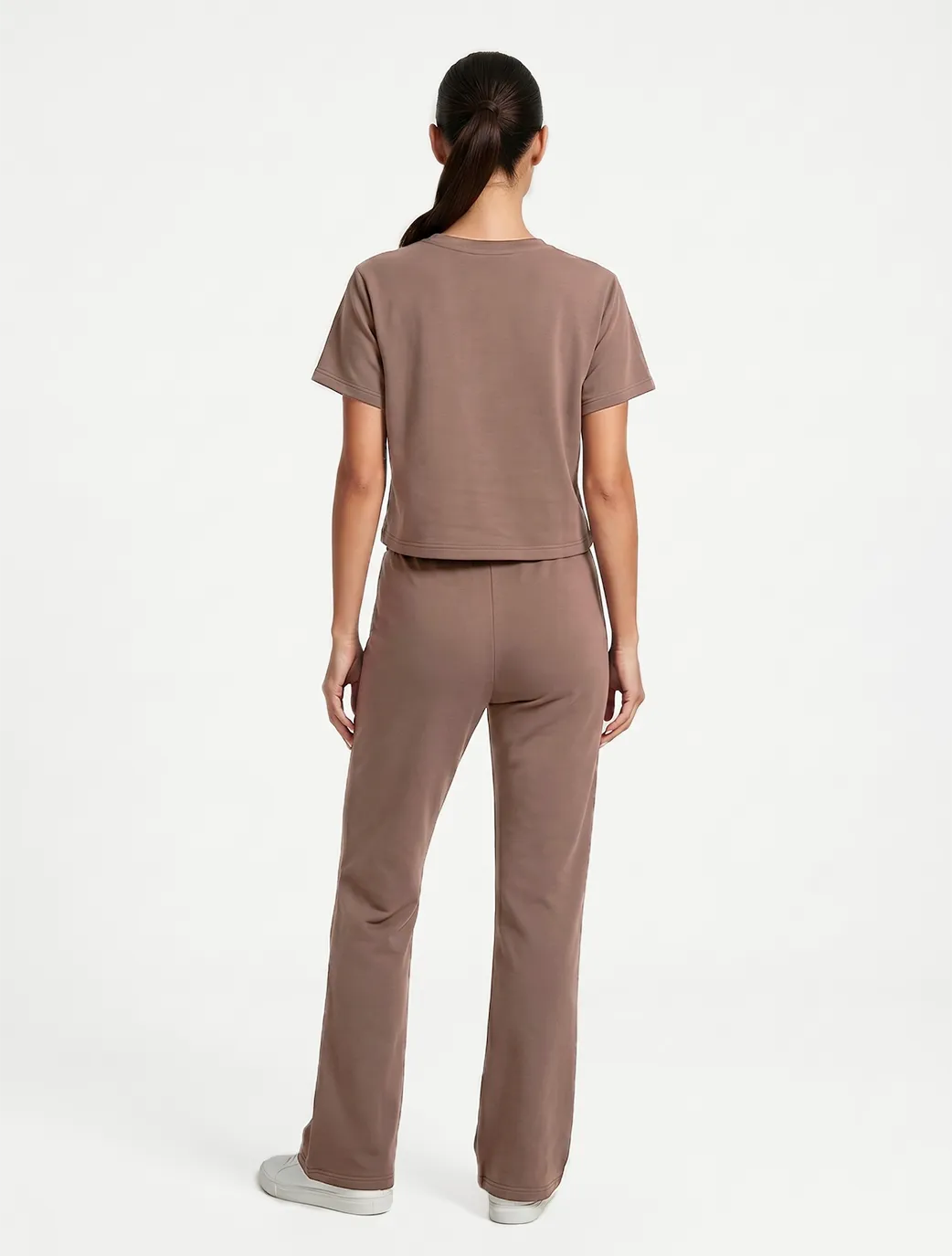 Marie France Greige Women Doubly Pant SKU: LWDOUBLYPANT_GREIGE Image 02