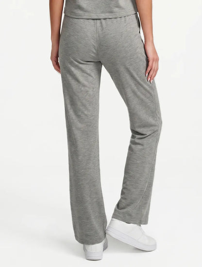 Marie France Grey Melange Women Doubly Pant SKU: LWDOUBLYPANT_Grey Melange Image 04