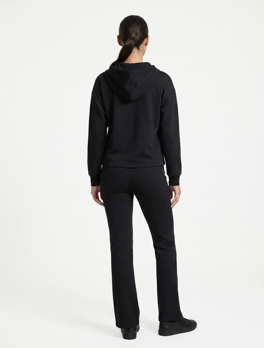 Marie France Black Women Gentle Pant SKU: LWGENTLEPANT_BLACK Image 02