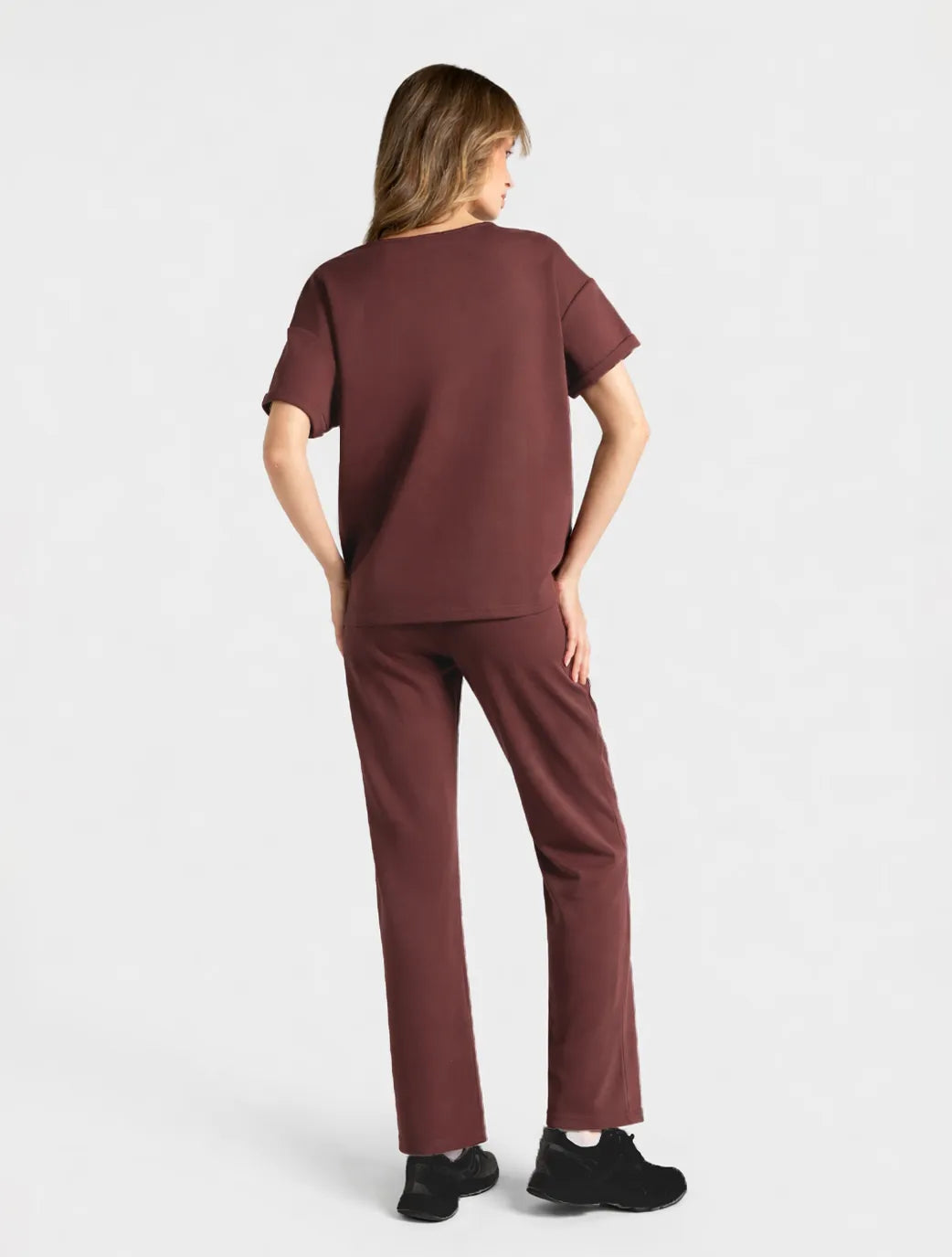 Marie France Glearo Pant_Brown Women Glearo Pant SKU: LWGLEAROPANT_Brown Image 02
