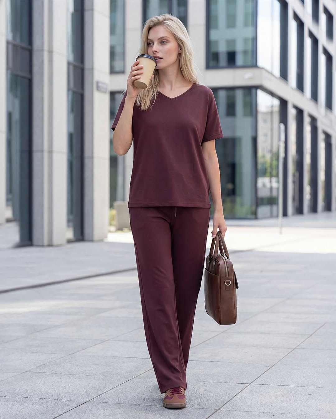 Marie France Glearo Top_Brown Women Glearo Top SKU: LWGLEAROTOP_Brown Image 05