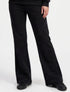 Marie France Black Women Haze Pant SKU: LWHAZEPANT_Black Image 01