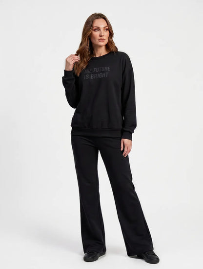 Marie France Black Women Haze Top SKU: LWHAZETOP_BLACK Image 03