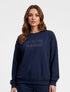 Marie France Ink Navy Women Haze Top SKU: LWHAZETOP_Ink Navy Image 01