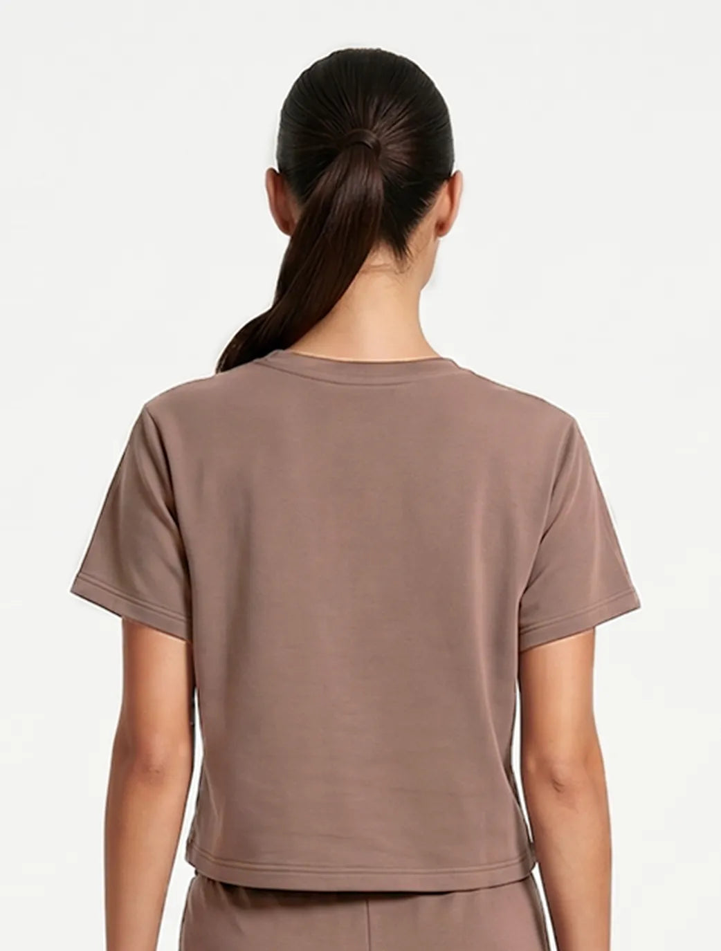Marie France Greige Women Lilt Top SKU: LWLILTTOP_GREIGE Image 02
