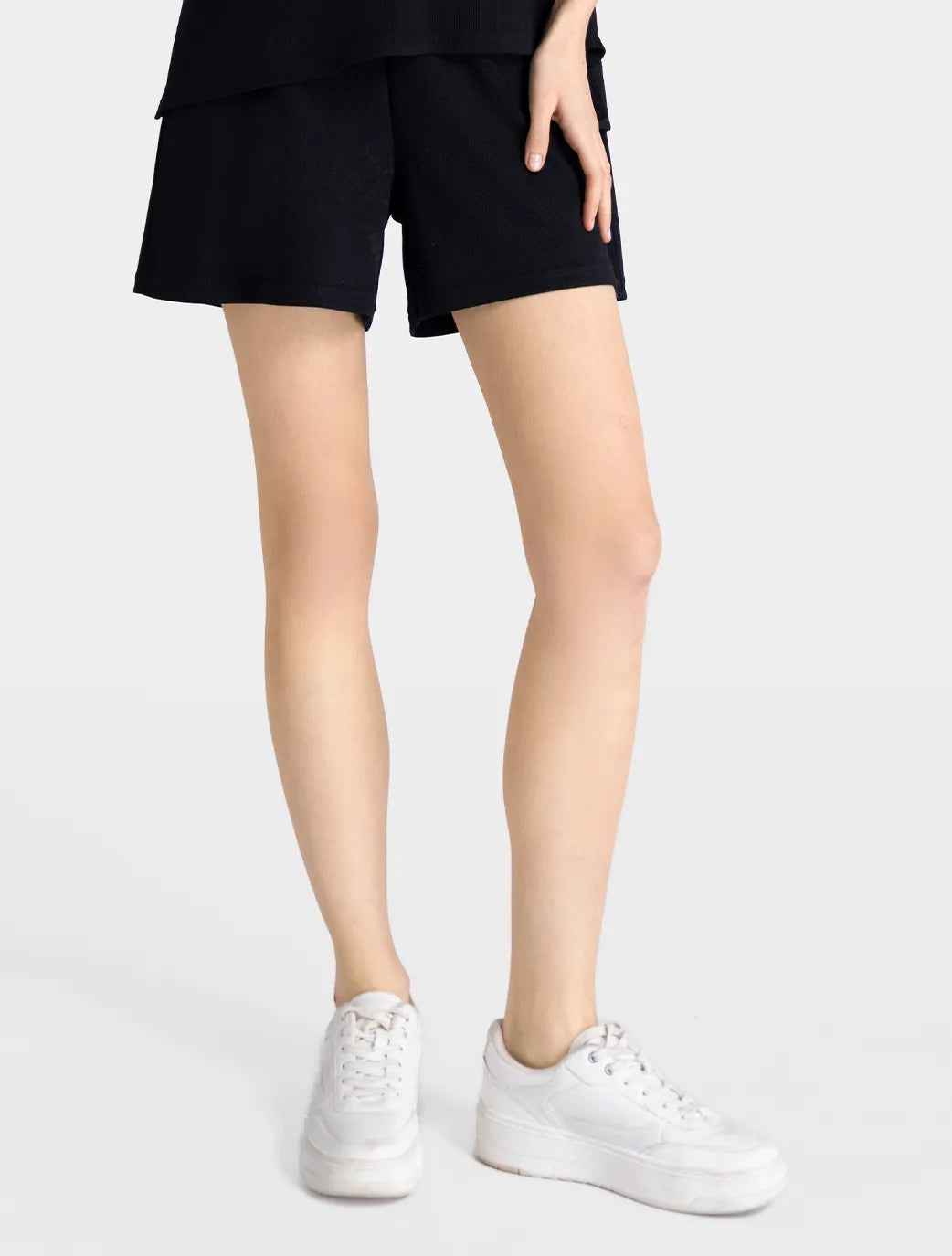 Marie France Lode Short_Black Women Lode Short SKU: LWLODESHORT_Black Image 03