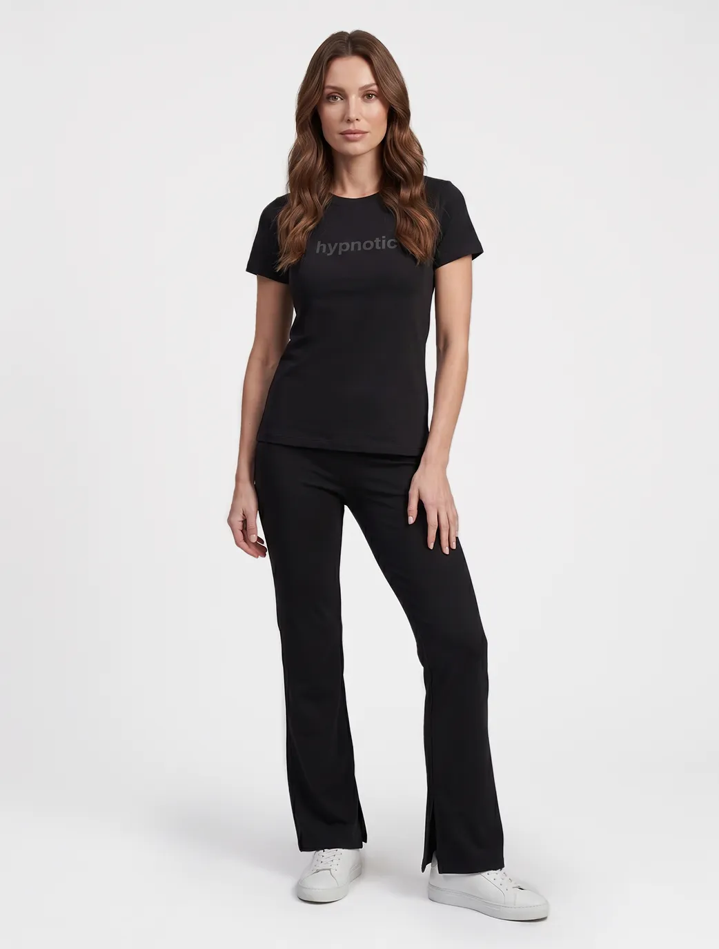 Marie France Black Women Lounge Pant SKU: LWLOUNGEPANT_BLACK Image 01
