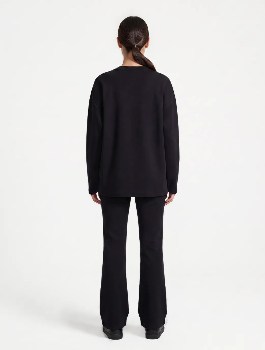 Marie France Black Women Refi Pant SKU: LWREFIPANT_BLACK Image 02