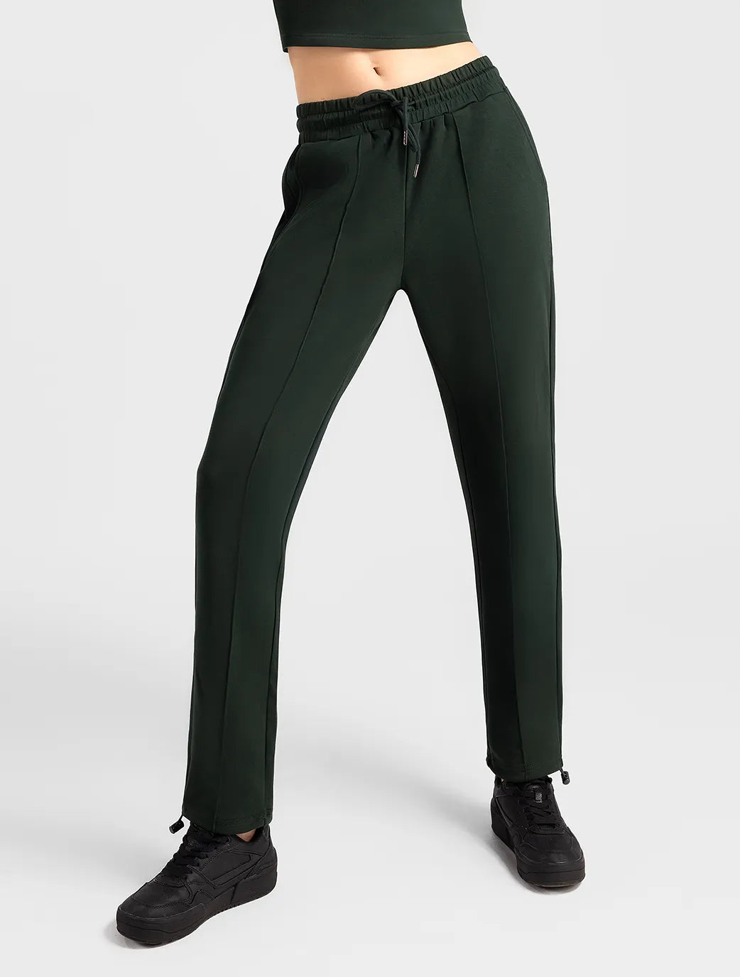 Marie France_Dark Army Green_Svelte Pant_LWSVELTEPANT_Dark Army Green_01