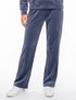 Marie France Blue Grey Women Velvet Chic Pant SKU: LWVELVETCHICPANT_BLUE GREY Image 01