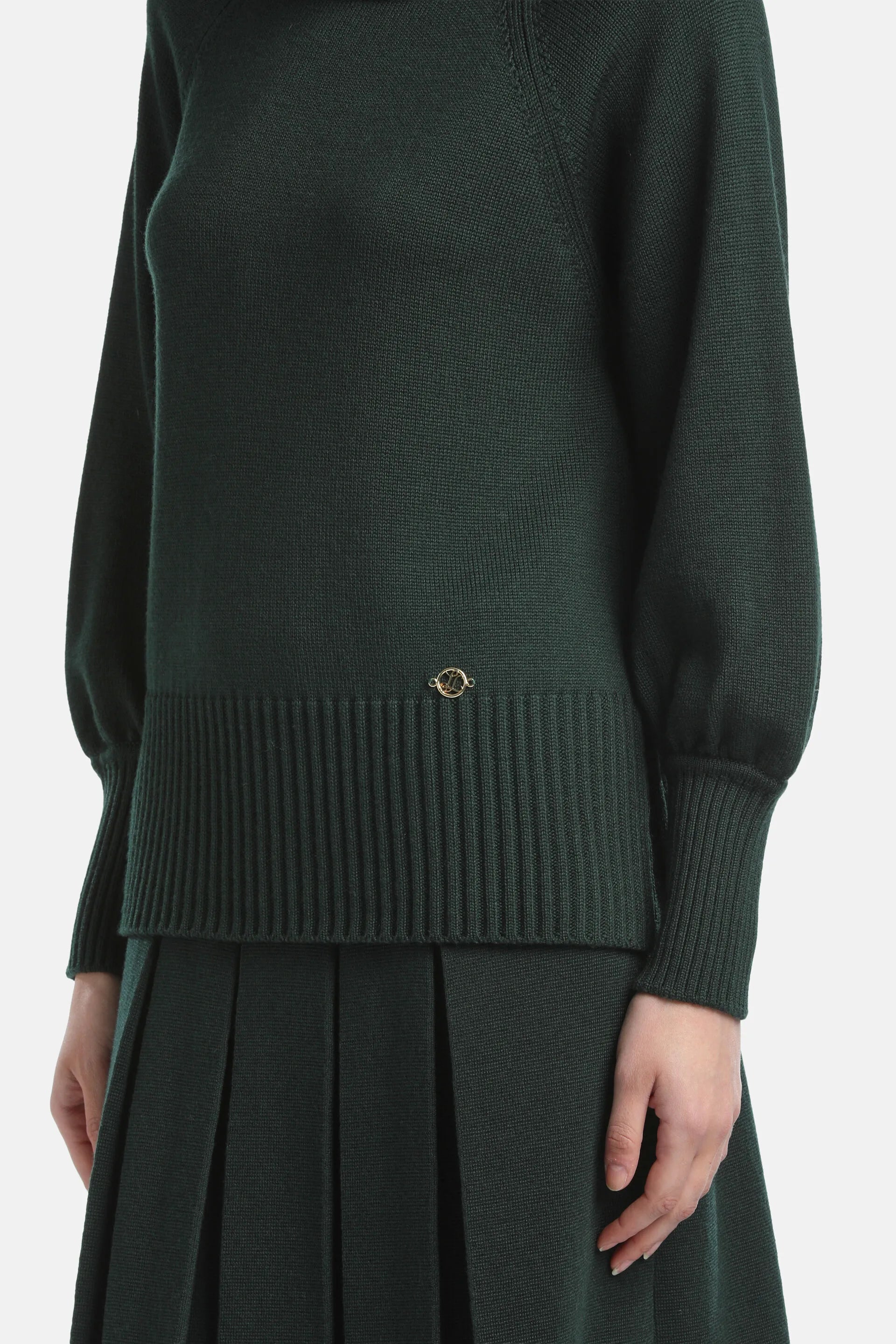 Luisa Spagnoli_Green_Macari - Turtleneck Pullover_MACARI_2050_04