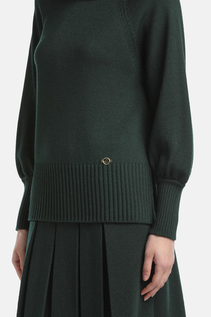 Luisa Spagnoli_Green_Macari - Turtleneck Pullover_MACARI_2050_04