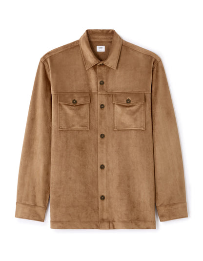 Celio_Camel_Overshirt with Pockets_MADAIM_CAMEL_05