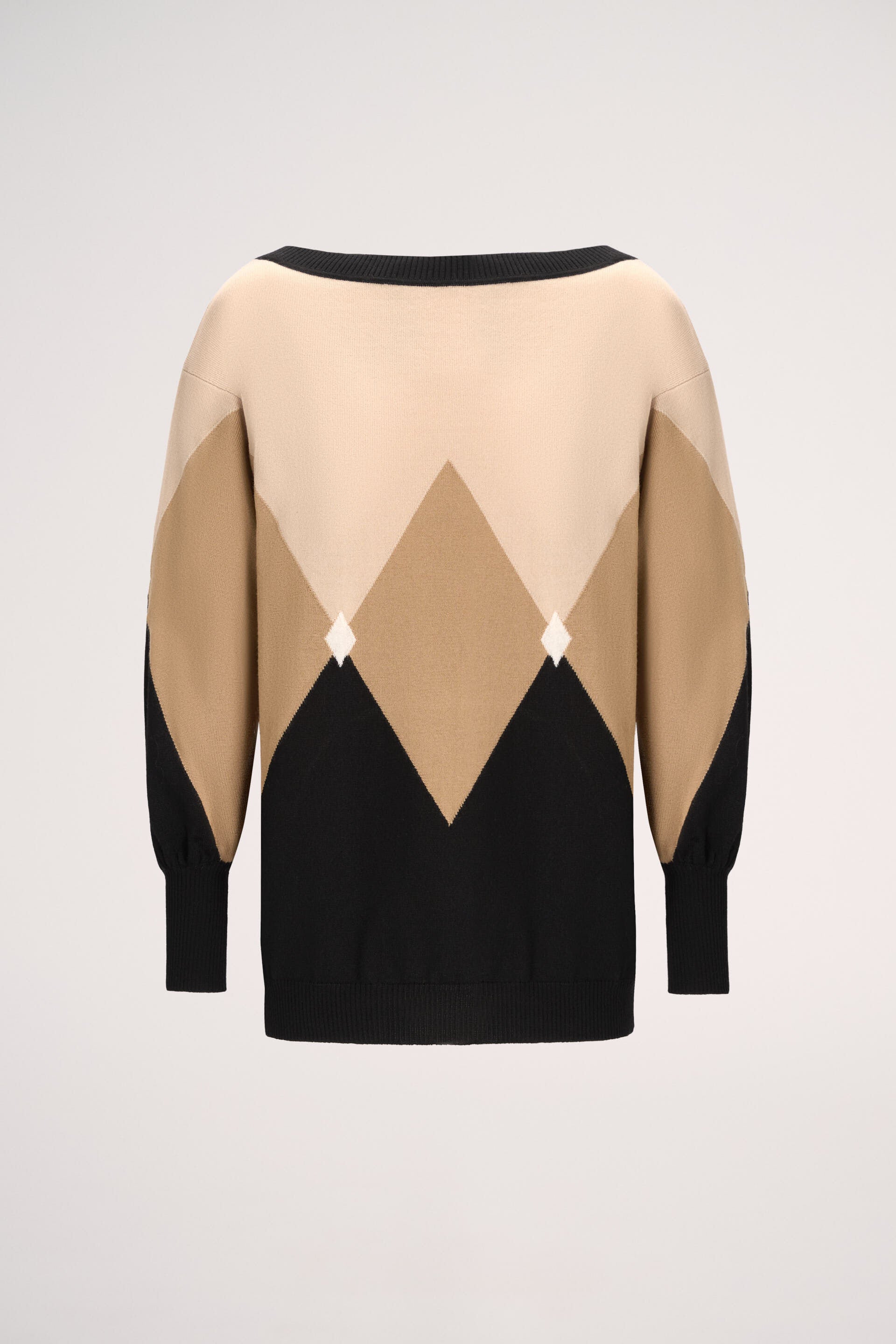 Magneti Pullover With Diamond Pattern_MAGNETI_3737_06