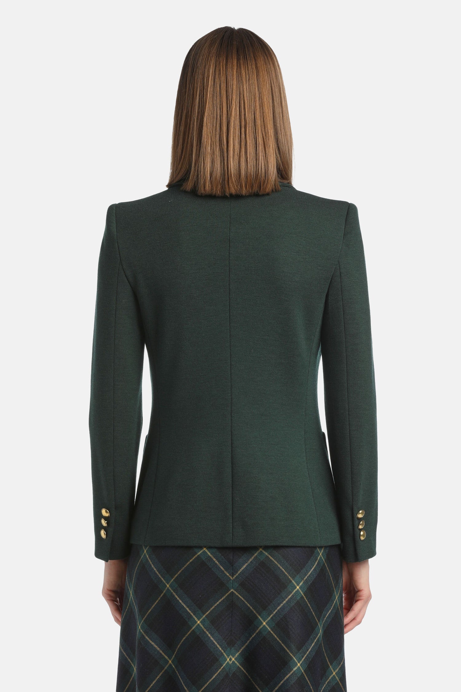 Luisa Spagnoli_Verde Bottiglia_Malvezza - Wool Blazer_MALVEZZA_2050_02