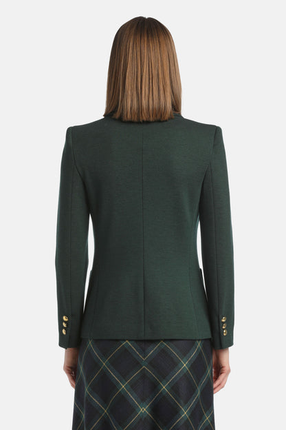 Luisa Spagnoli_Verde Bottiglia_Malvezza - Wool Blazer_MALVEZZA_2050_02