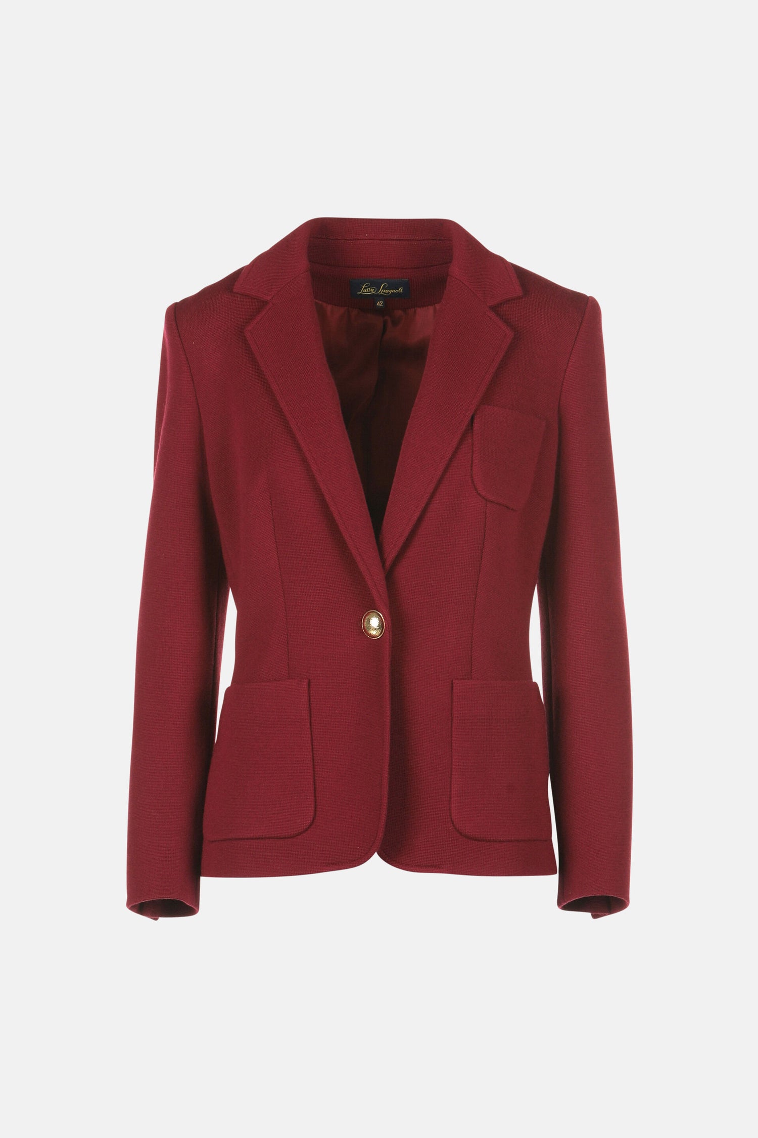 Luisa Spagnoli_Bordeaux_Malvezza - Wool Blazer_MALVEZZA_2405_06