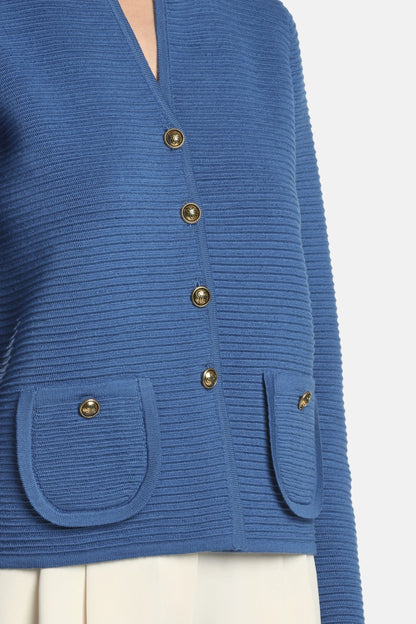 Luisa Spagnoli_Periwinkle_Maranta - Knit Cardigan_MARANTA_2607_04