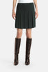 Luisa Spagnoli_Verde Bottiglia_Marsica - Knit Miniskirt_MARSICA_2050_01