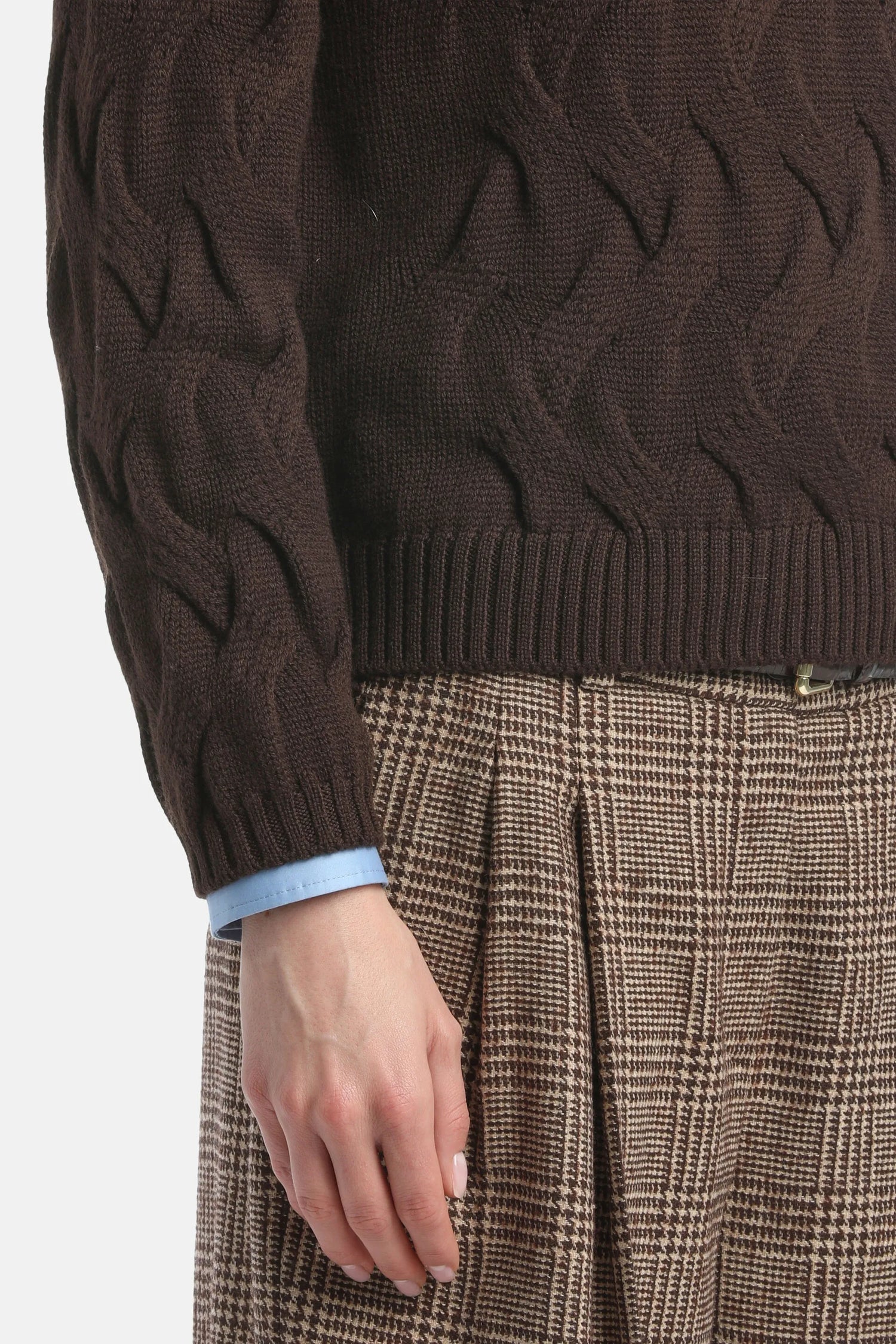 Luisa Spagnoli_Brown_Martinella - Wool Turtleneck_MARTINE_0970_04