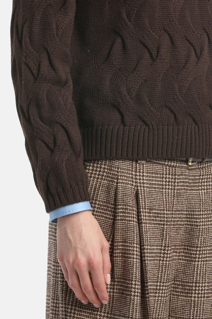 Luisa Spagnoli_Brown_Martinella - Wool Turtleneck_MARTINE_0970_04