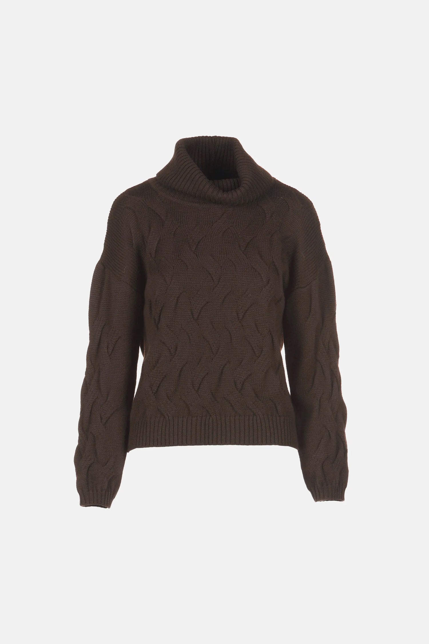 Luisa Spagnoli_Brown_Martinella - Wool Turtleneck_MARTINE_0970_05