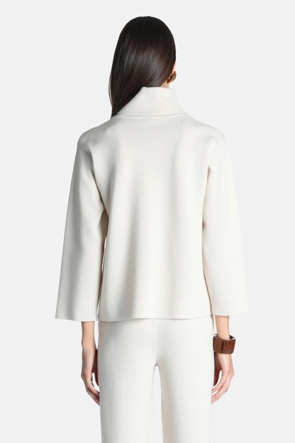 Luisa Spagnoli Crema Women Mascate - Knitted Tunic SKU: MASCATE_0204 Image 02