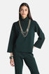 Luisa Spagnoli Verde Bottiglia Women Mascate - Knitted Tunic SKU: MASCATE_2050 Image 01