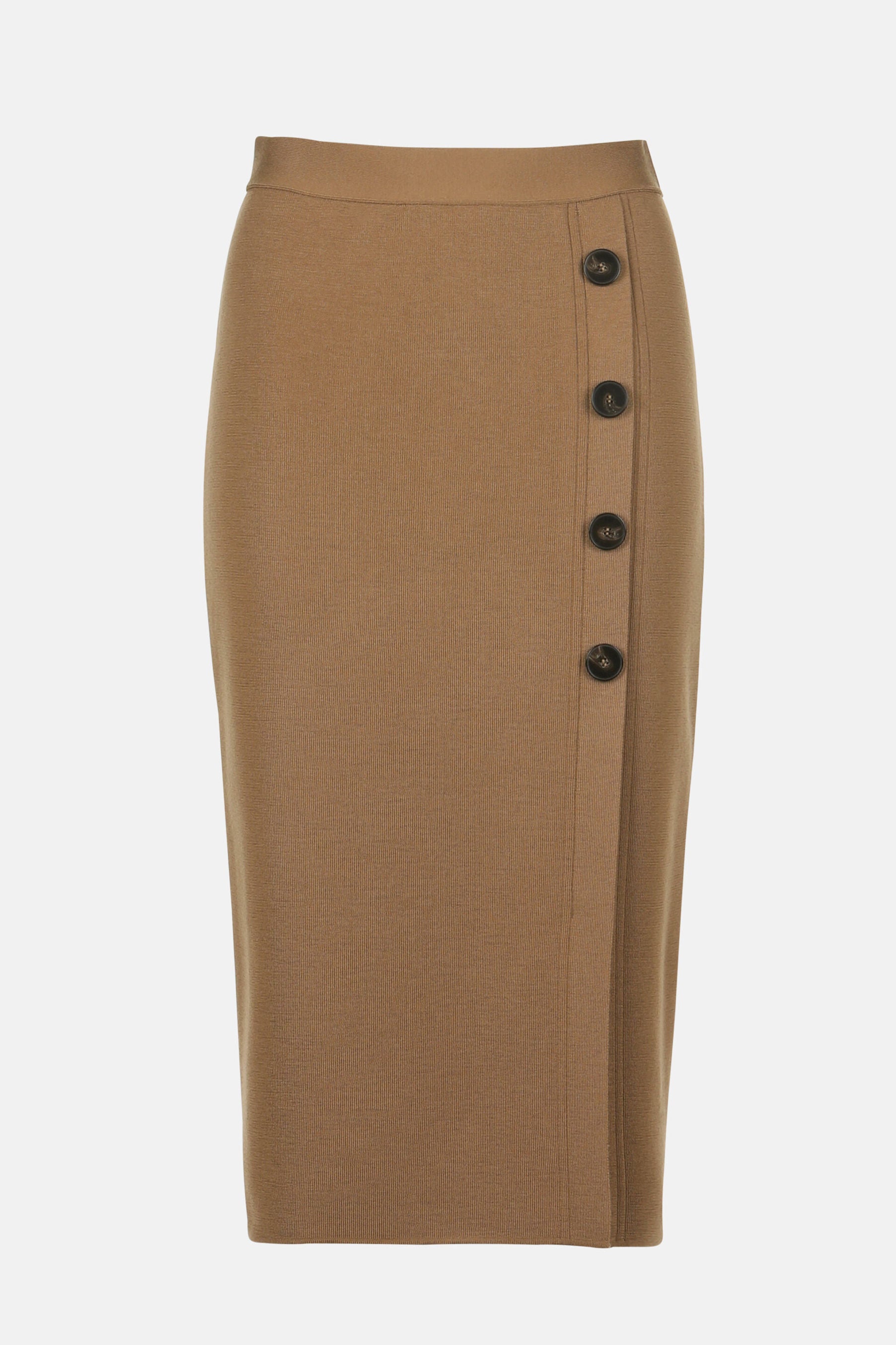 Luisa Spagnoli_Biscotto_Masiera - Skirt with Buttons_MASIERA_2246_04