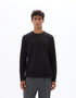 Celio_Black_Boxy Embossed Long-Sleeved T-Shirt_MECACHEML_BLACK_01