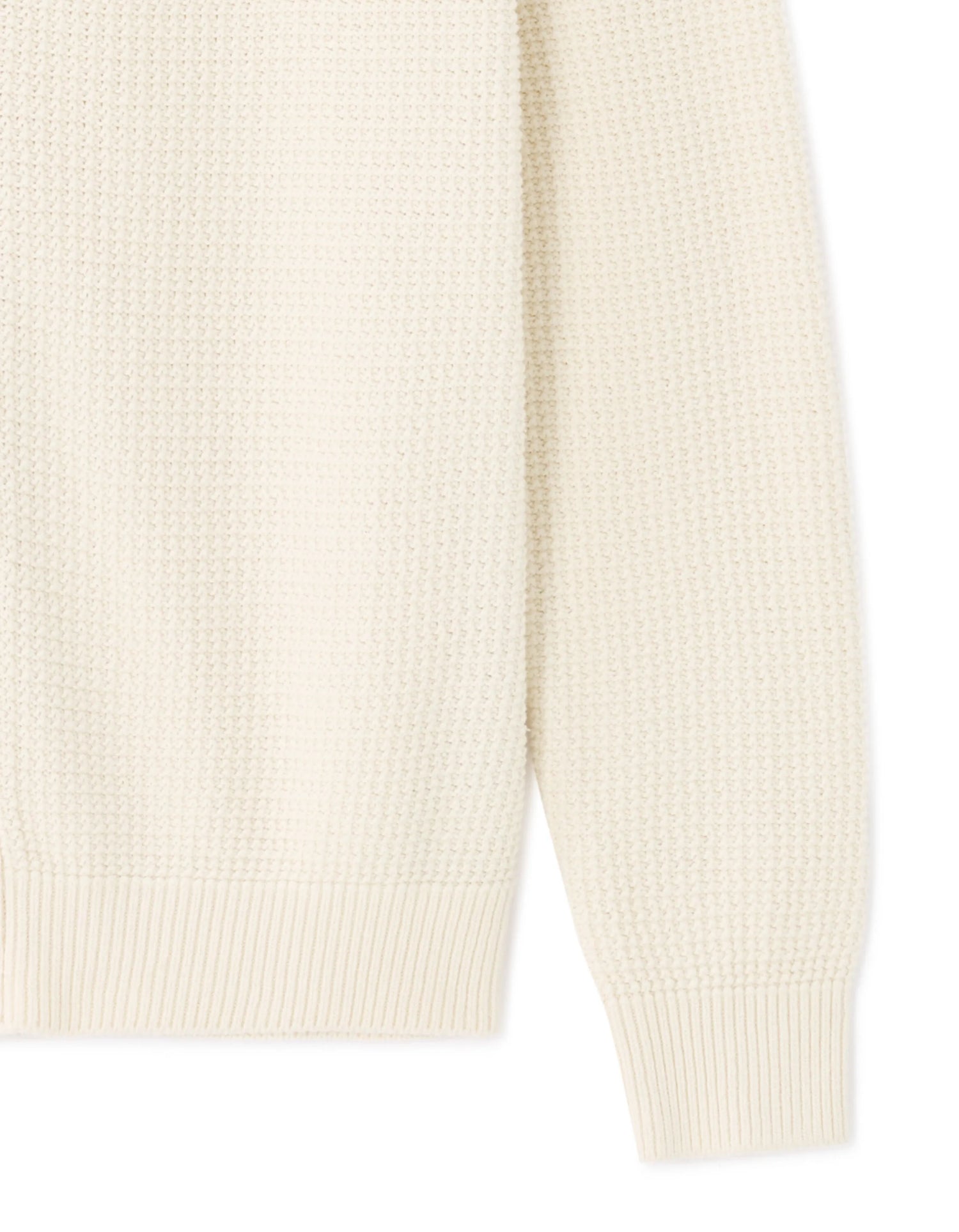 Celio_Ecru_100% Cotton Fancy Knit Cardigan_MECARD_ECRU_06