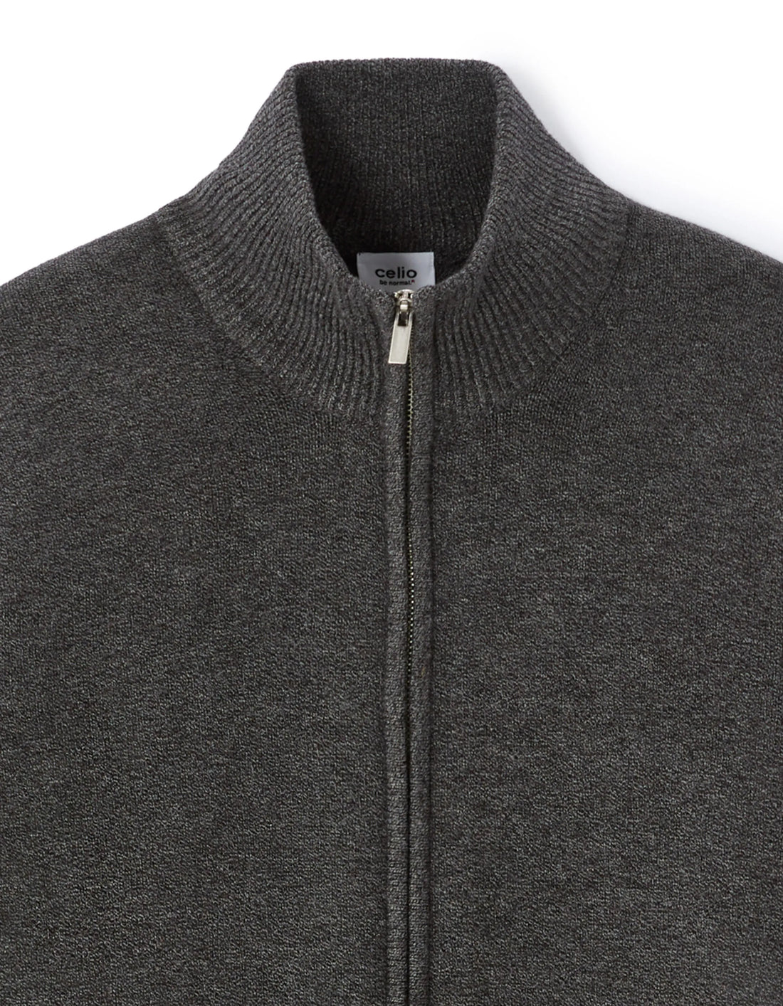 Celio_Black_Thermolite¨ Zip-Up Stand-Up Collar Vest - Black_MECHAUDE_BLACK_02
