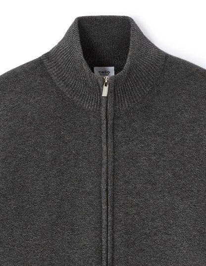 Celio_Black_Thermolite¨ Zip-Up Stand-Up Collar Vest - Black_MECHAUDE_BLACK_02
