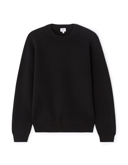 Celio_Black_Plain Cotton Blend Crew Neck Sweater - Black_MECLOTHILD_BLACK_07