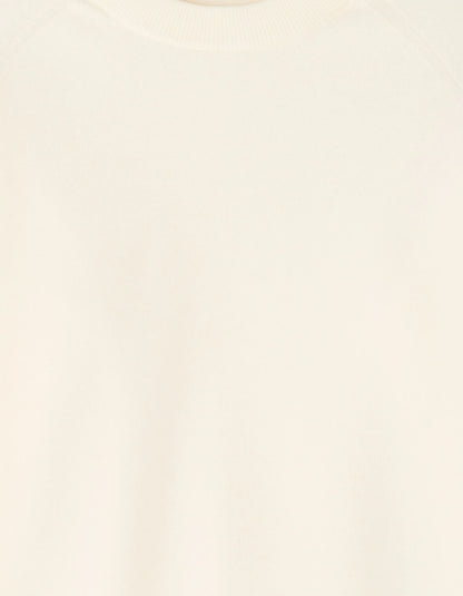 Celio_White_Plain Cotton Blend Crew Neck Sweater - Beige_MECLOTHILD_ECRU_05