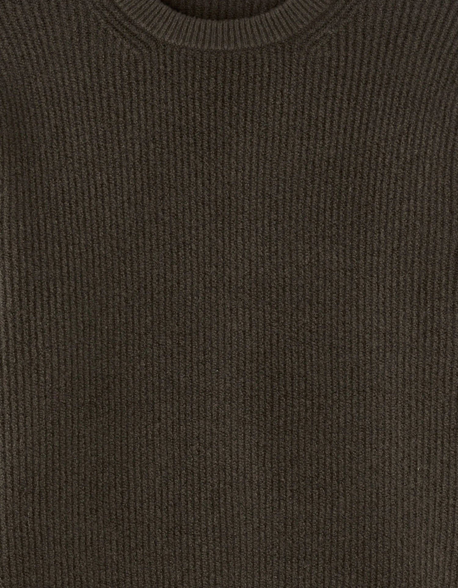 Celio_Grey_Round Neck Sweater in Fancy Pearl Knit - Anthracite_MECOMFY_BLACK_05