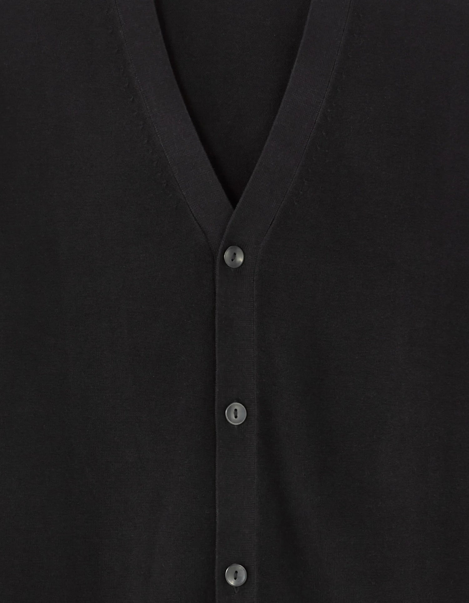 Celio_Black_100% Cotton Cardigan_MECOTON_BLACK_05