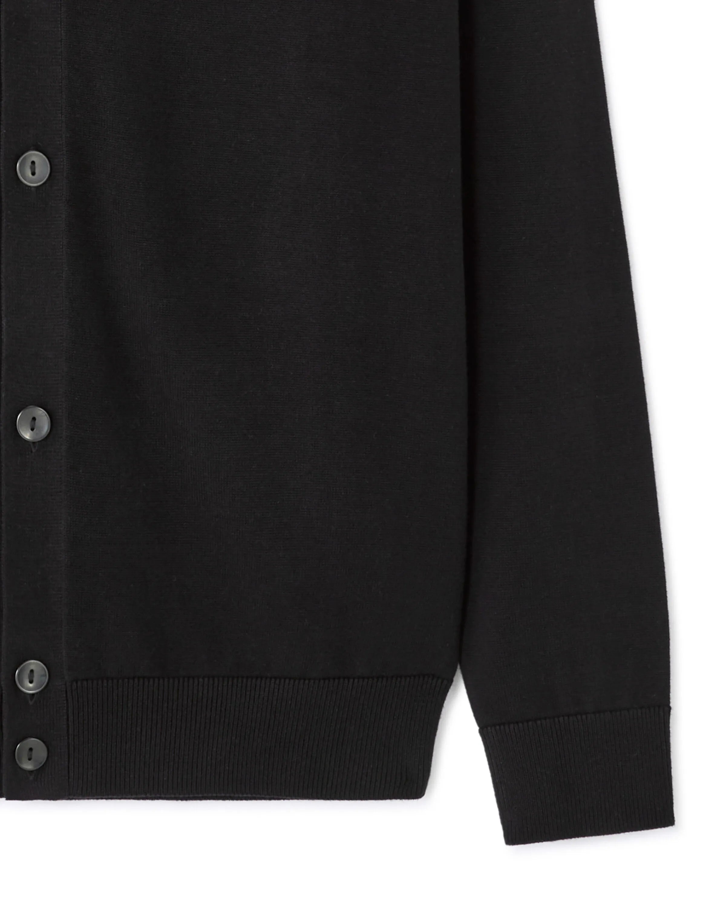 Celio_Black_100% Cotton Cardigan_MECOTON_BLACK_06
