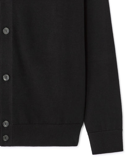 Celio_Black_100% Cotton Cardigan_MECOTON_BLACK_06