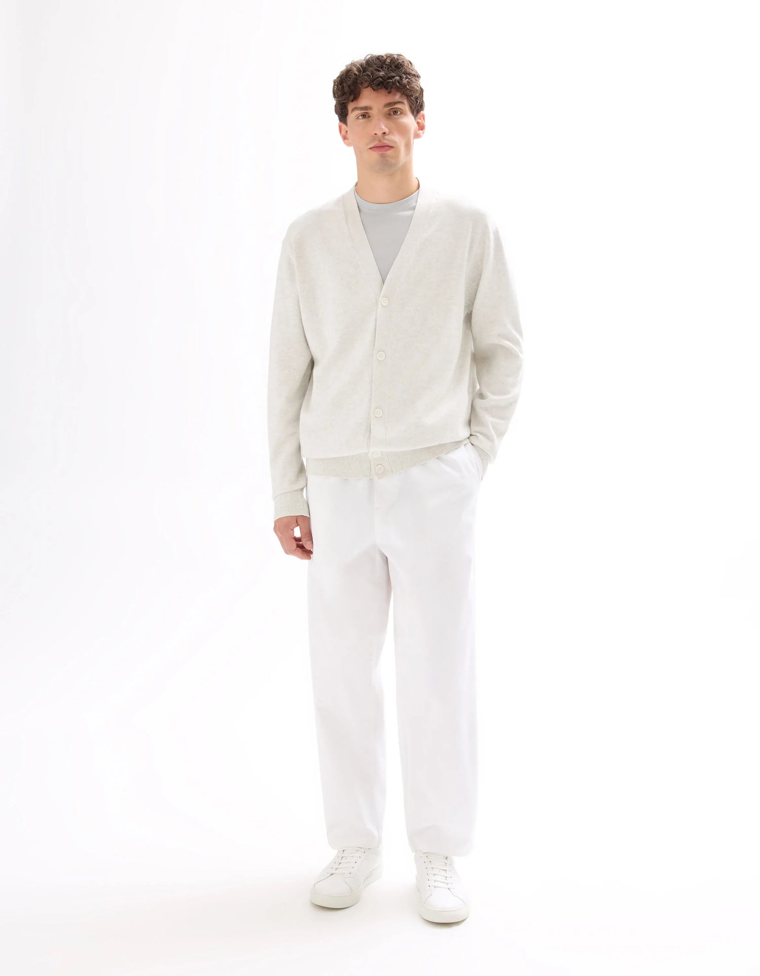 Celio_Off White Mel_100% Cotton Cardigan_MECOTON_OFF WHITE MEL_01