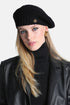 Luisa Spagnoli Nero Women Medoro - Wool Knit Beret SKU: MEDORO A_0101 Image 02
