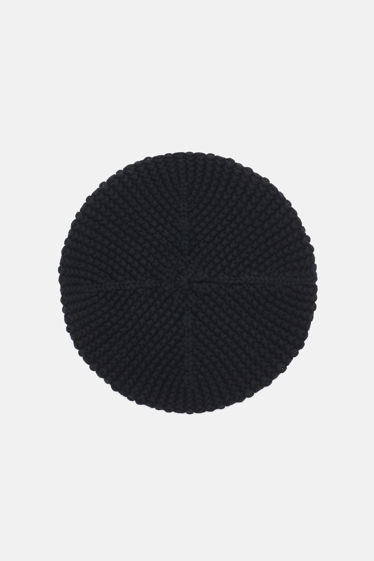 Luisa Spagnoli Nero Women Medoro - Wool Knit Beret SKU: MEDORO A_0101 Image 03